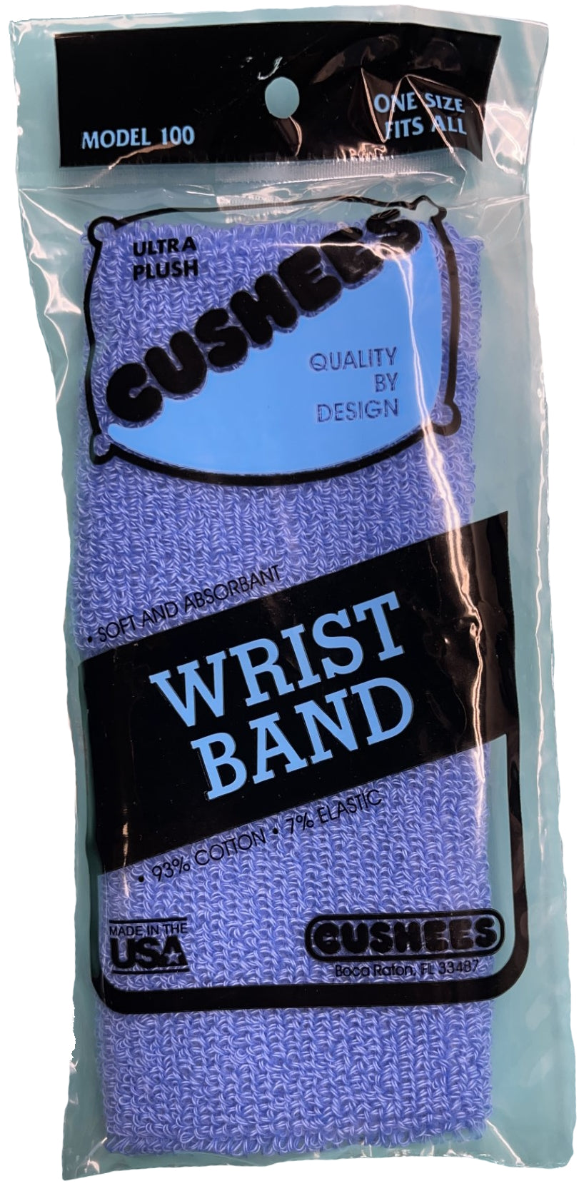 Cushees Comfort™ Wristbands, Single Wide (3")
