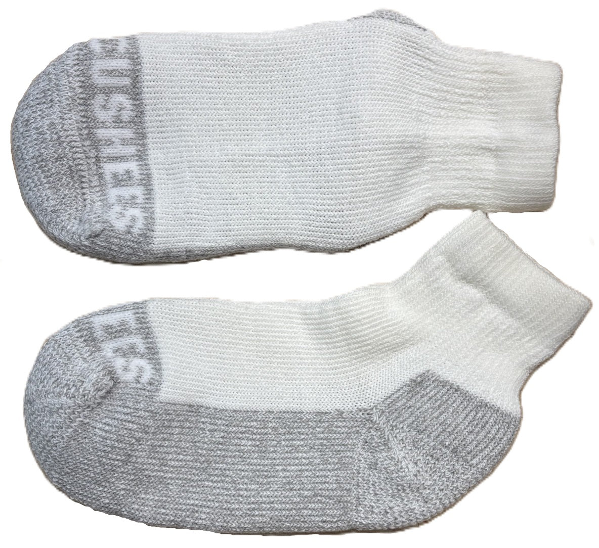 NEW Cushee Socks™ Ankle Socks, Triple Thick w/ grey bottom