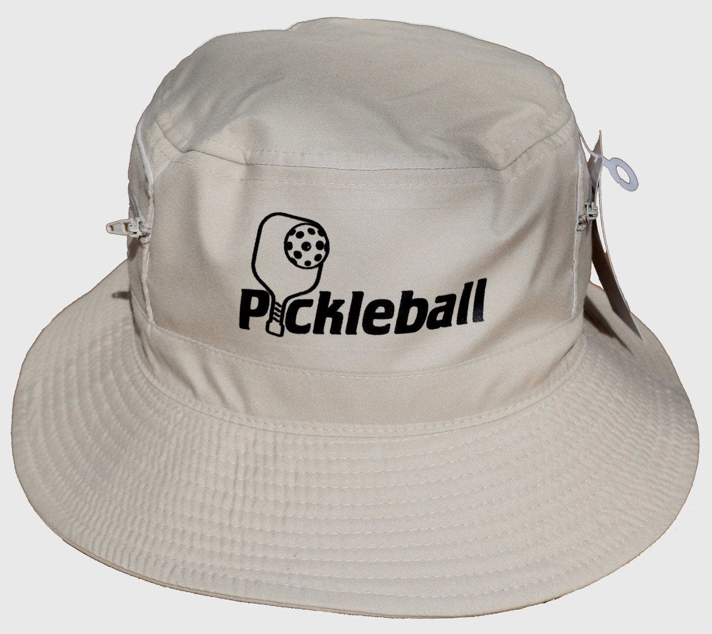 Cushees Comfort™ Zipper Bucket Hat (274) w/ Pickleball
