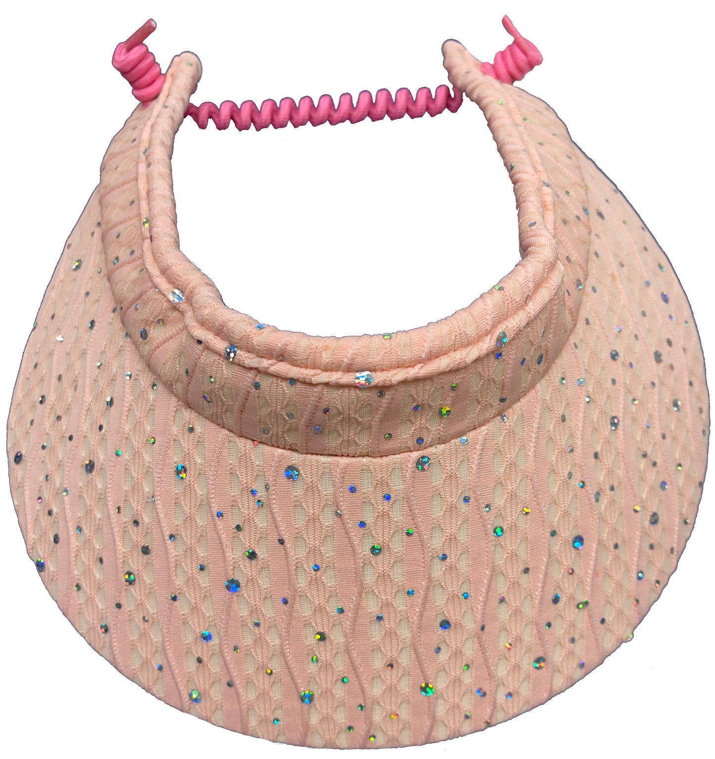 Cushees Comfort™ Sparkle Coil Back Visor (621)