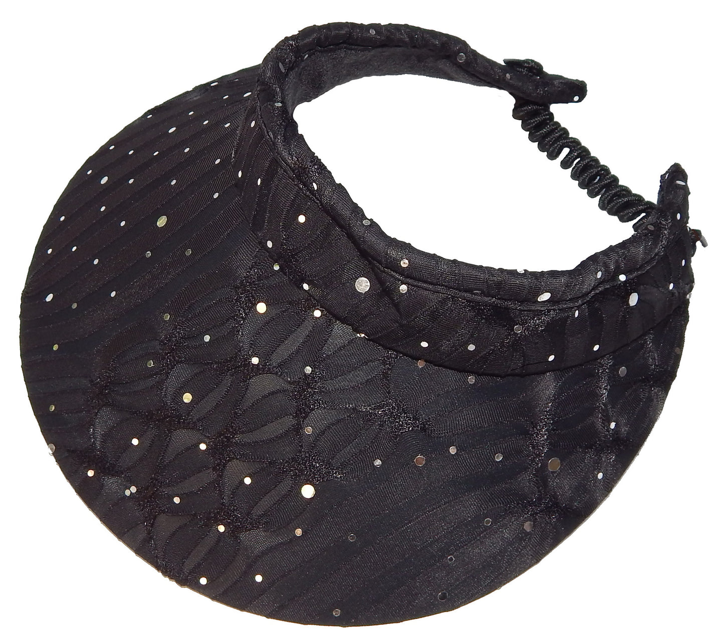 Cushees Comfort™ Sparkle Coil Back Visor (621)
