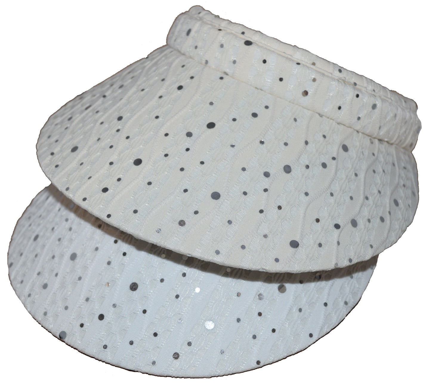 Cushees Comfort™ Sparkle Coil Back Visor (621)
