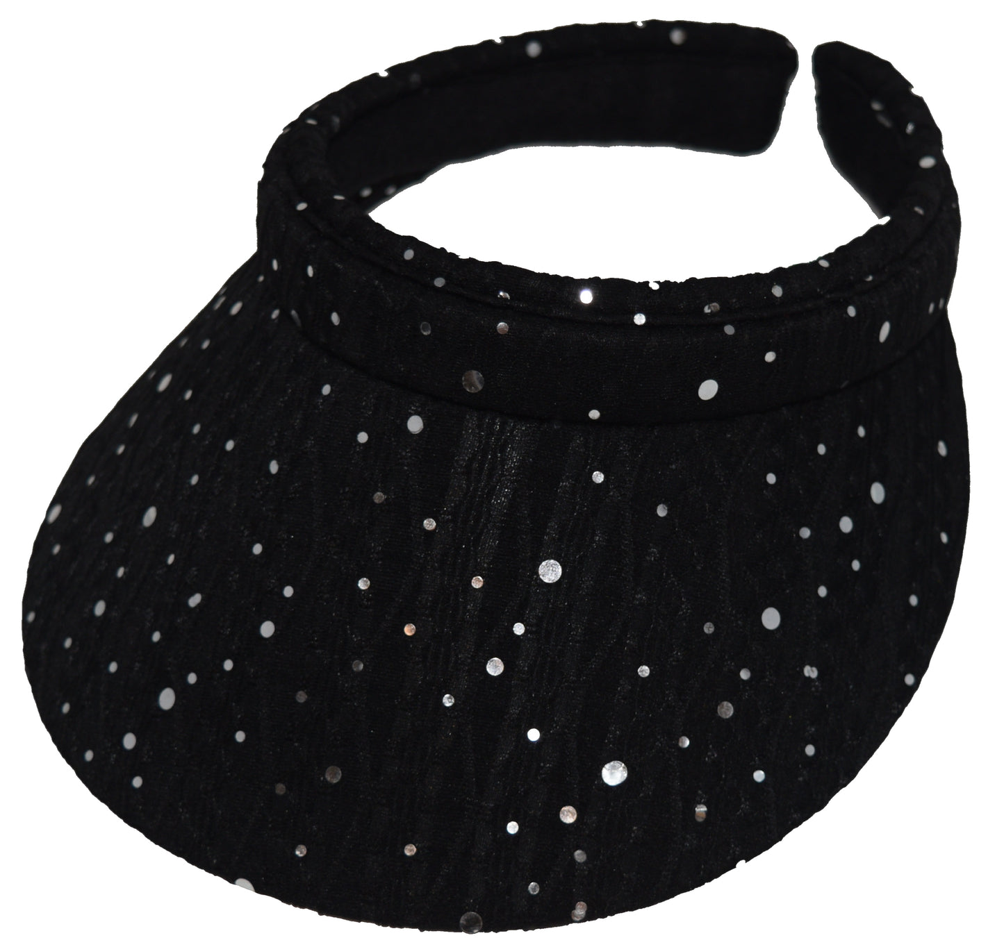 Cushees Comfort™ Sparkle Slip-On Sun Visor (634)