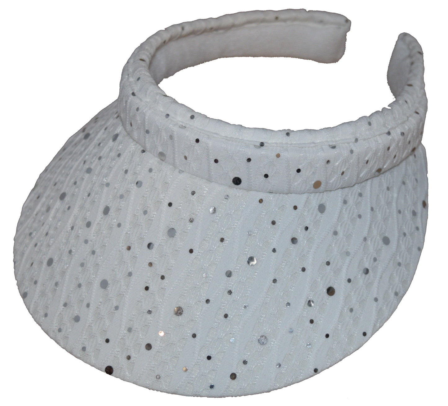 Cushees Comfort™ Sparkle Slip-On Sun Visor (634)
