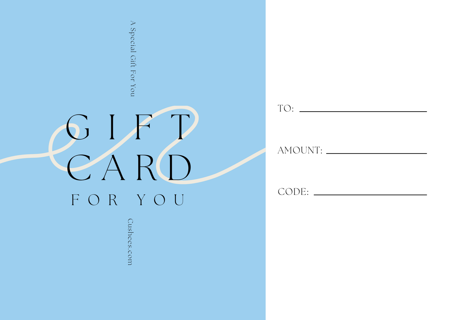 Cushees.com Gift Card