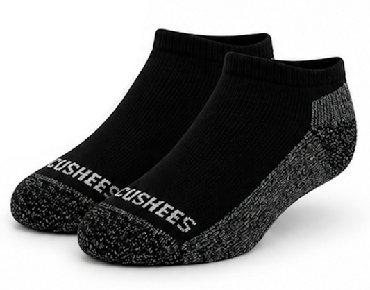 Cushee Socks™ Mini, Triple Thick w/ Grey bottom